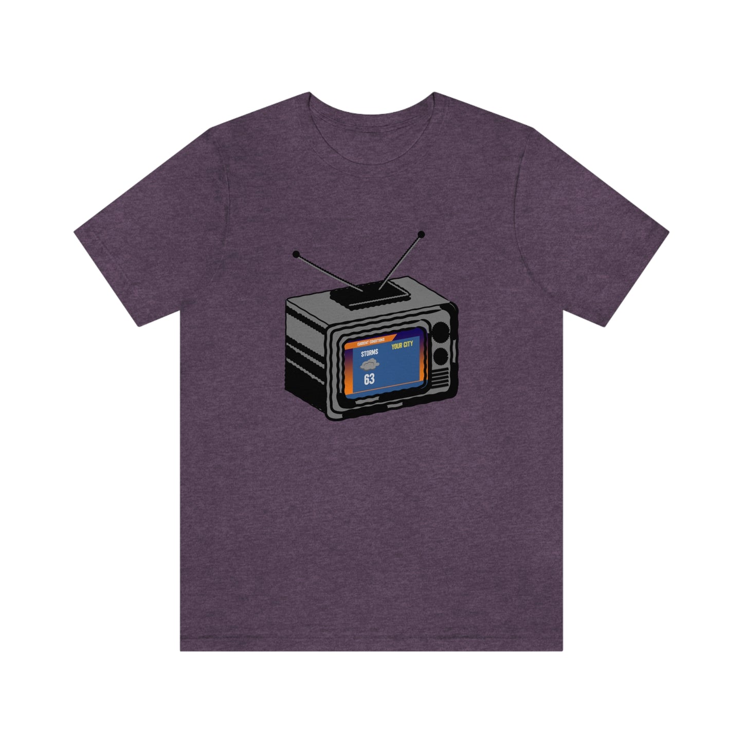 Retro TV Forecast Tee