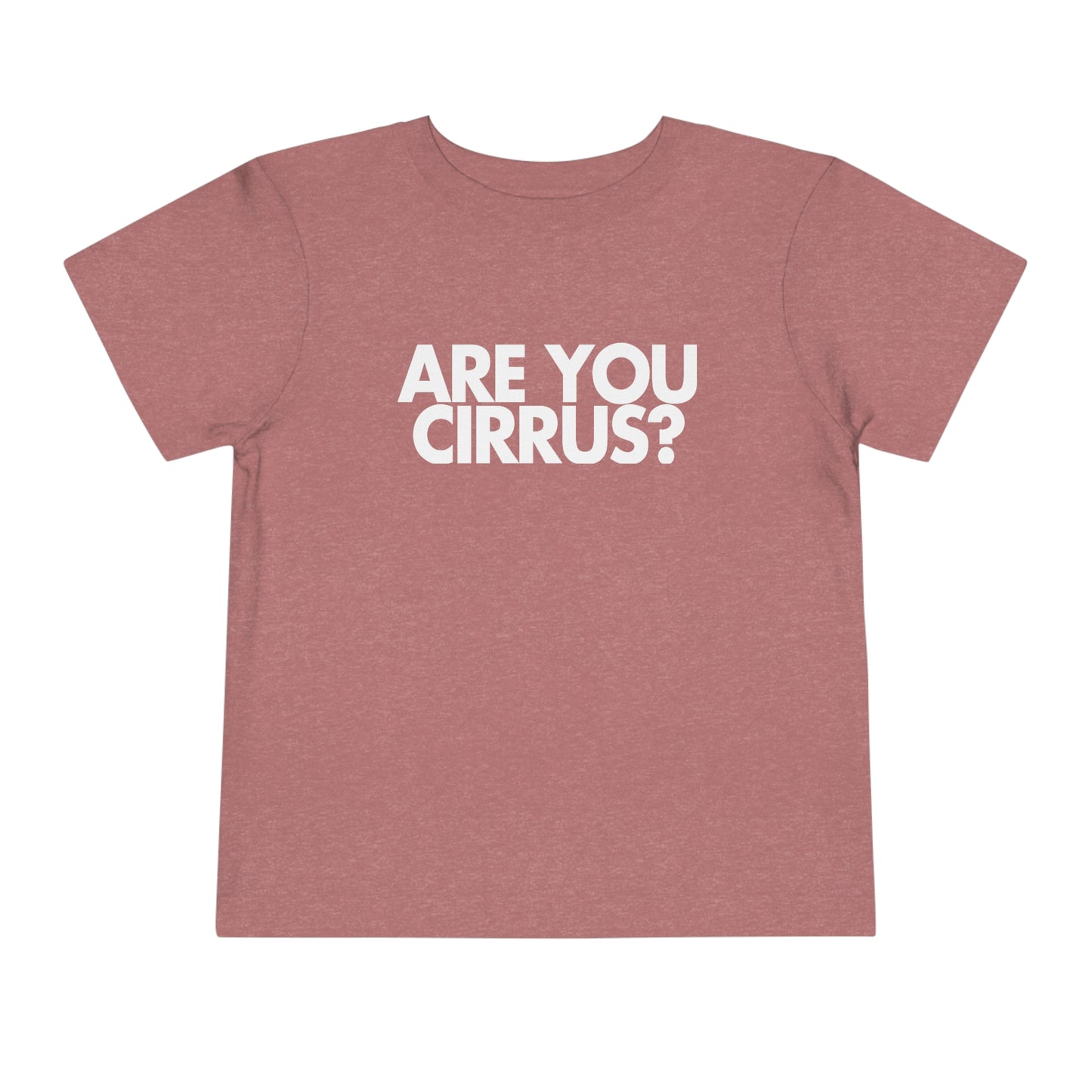 Are You Cirrus? Toddler Tee