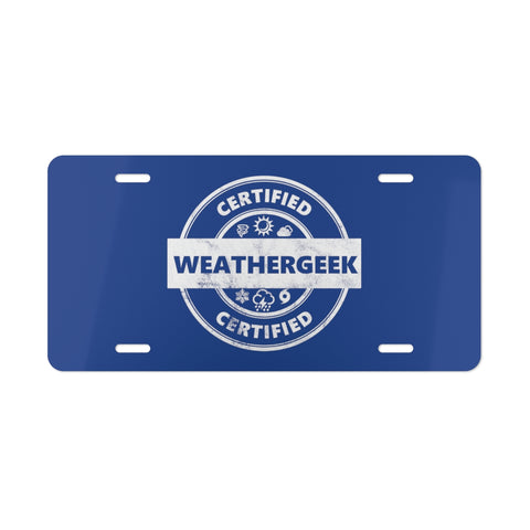 Matrícula certificada de Weathergeek