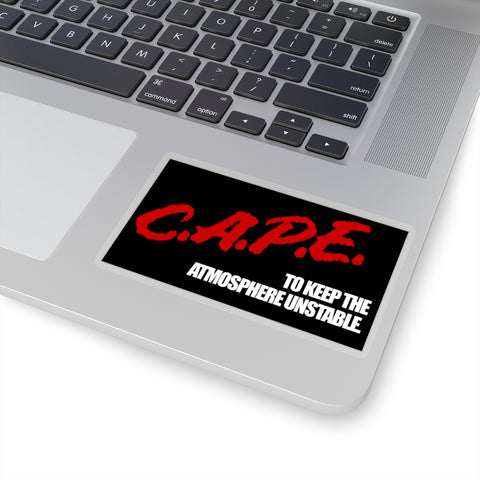 C.A.P.E. Sticker