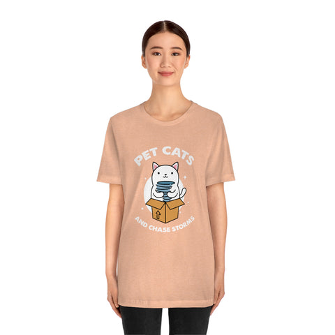 Pet Cats and Chase Storms Tee