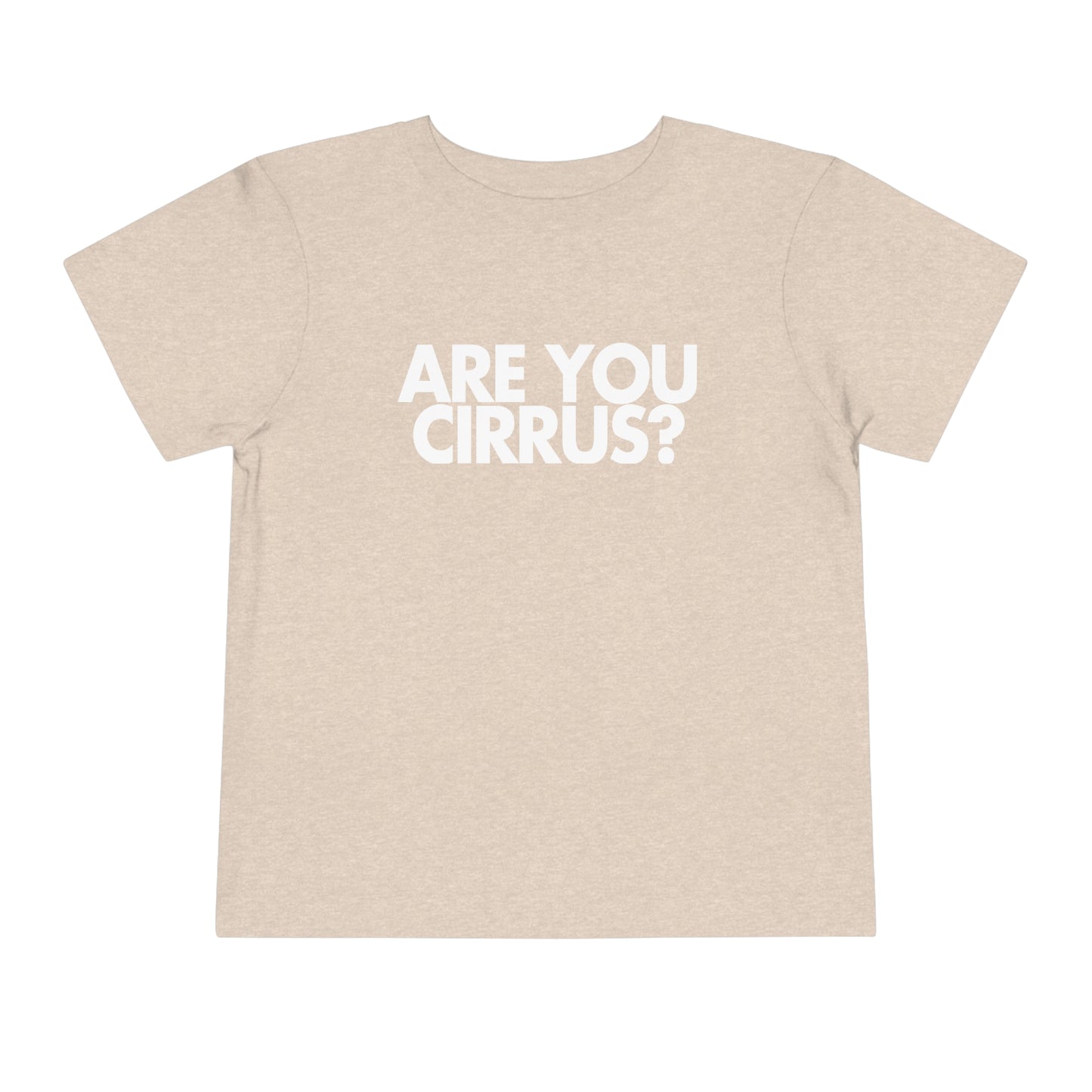 Are You Cirrus? Toddler Tee