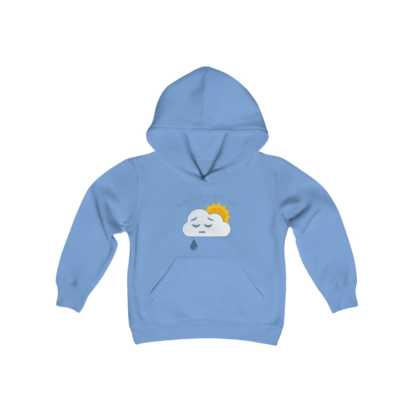 Mostly Cloudy Children's Hoodie