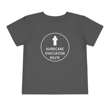 Hurricane Evacuation Route Toddler Tee