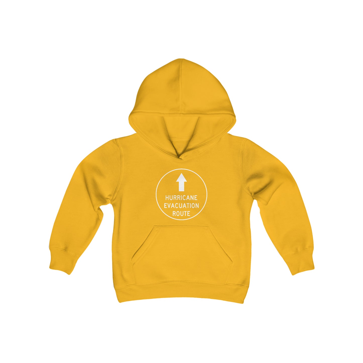 Hurricane Evacuation Route Children's Hoodie