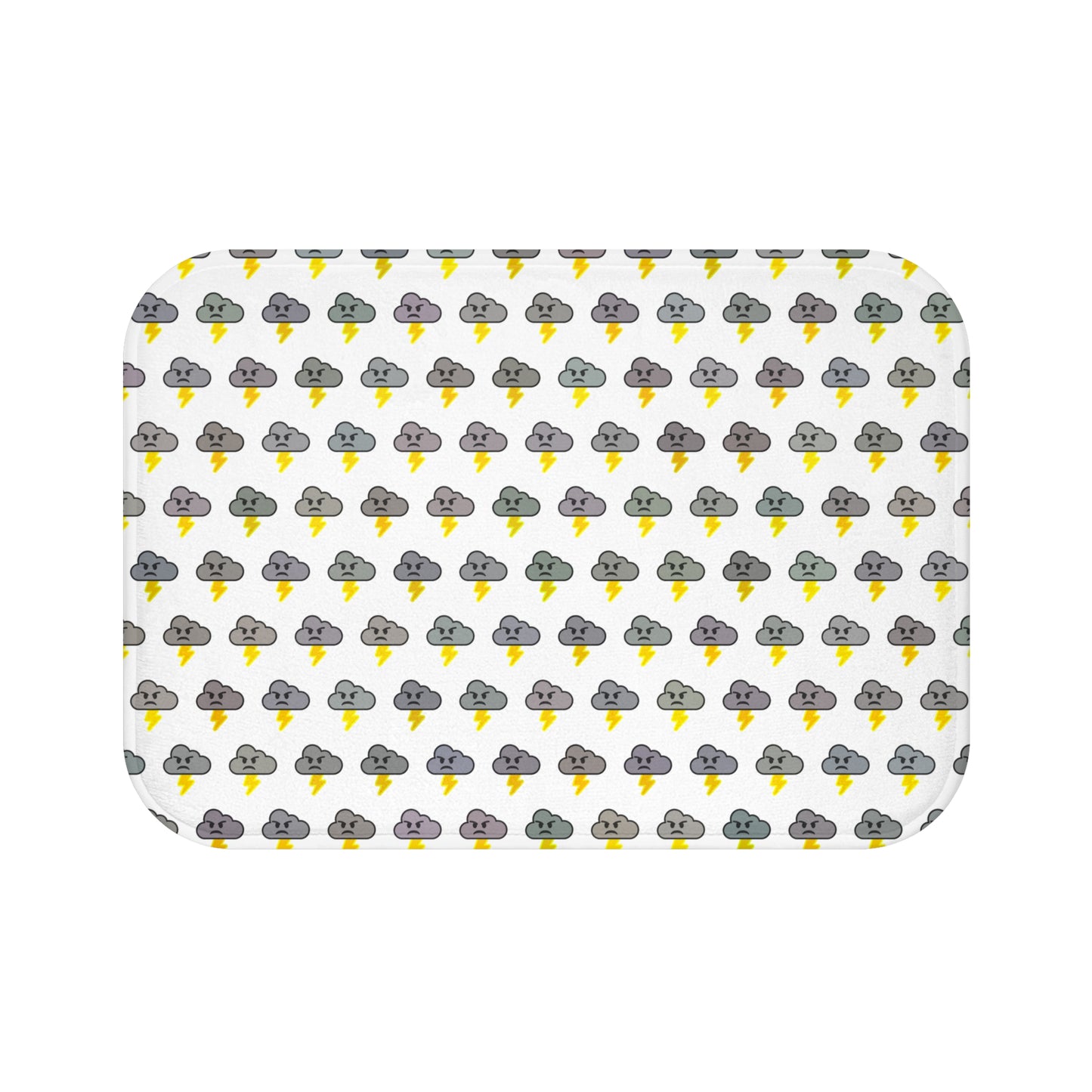 Lightning Emoji Bath Mat