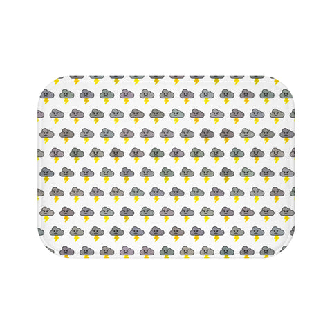 Lightning Emoji Bath Mat