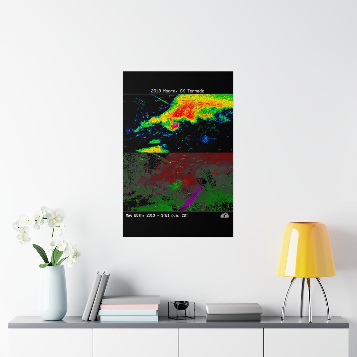 Moore, OK 2013 Tornado Poster