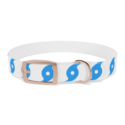 Hurricane Icon (Blue) Dog Collar