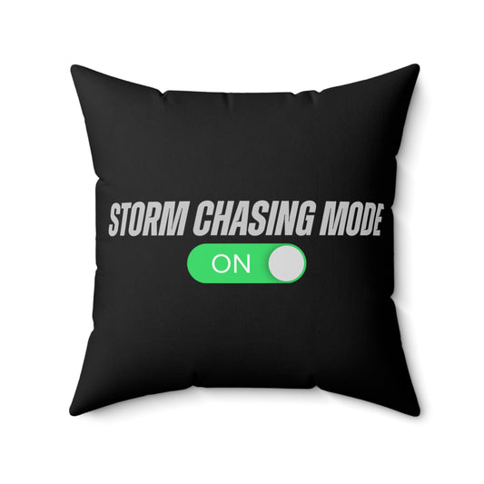 Storm Chasing Mode: ON Throw Pillow