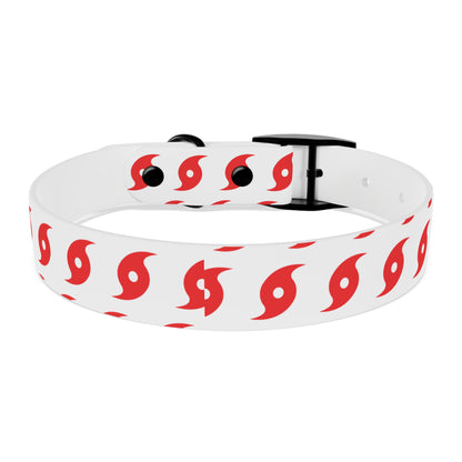 Hurricane Icon (Red) Dog Collar