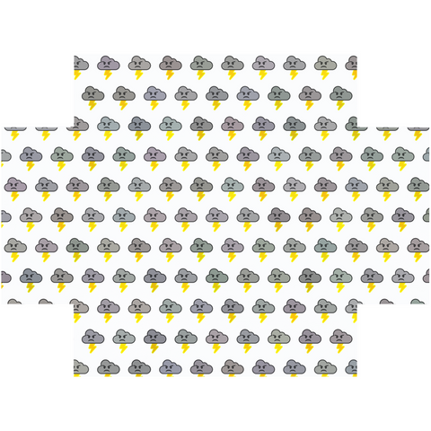 Storm Emoji Crib Sheet