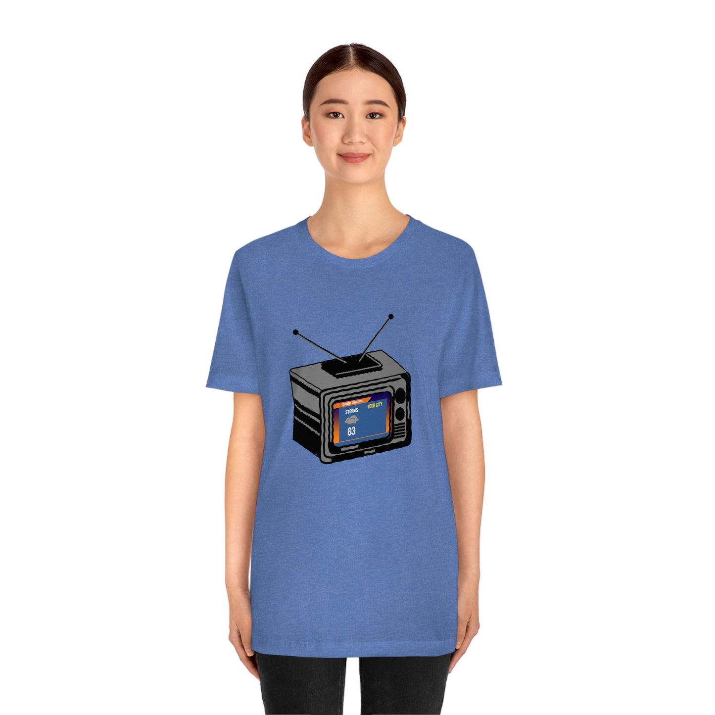 Retro TV Forecast Tee