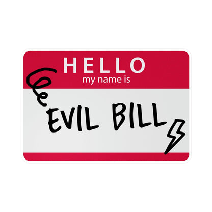 Evil Bill Vinyl Decal