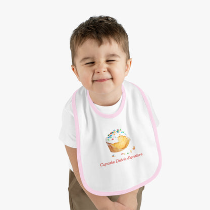 Cupcake Debris Signature Bib