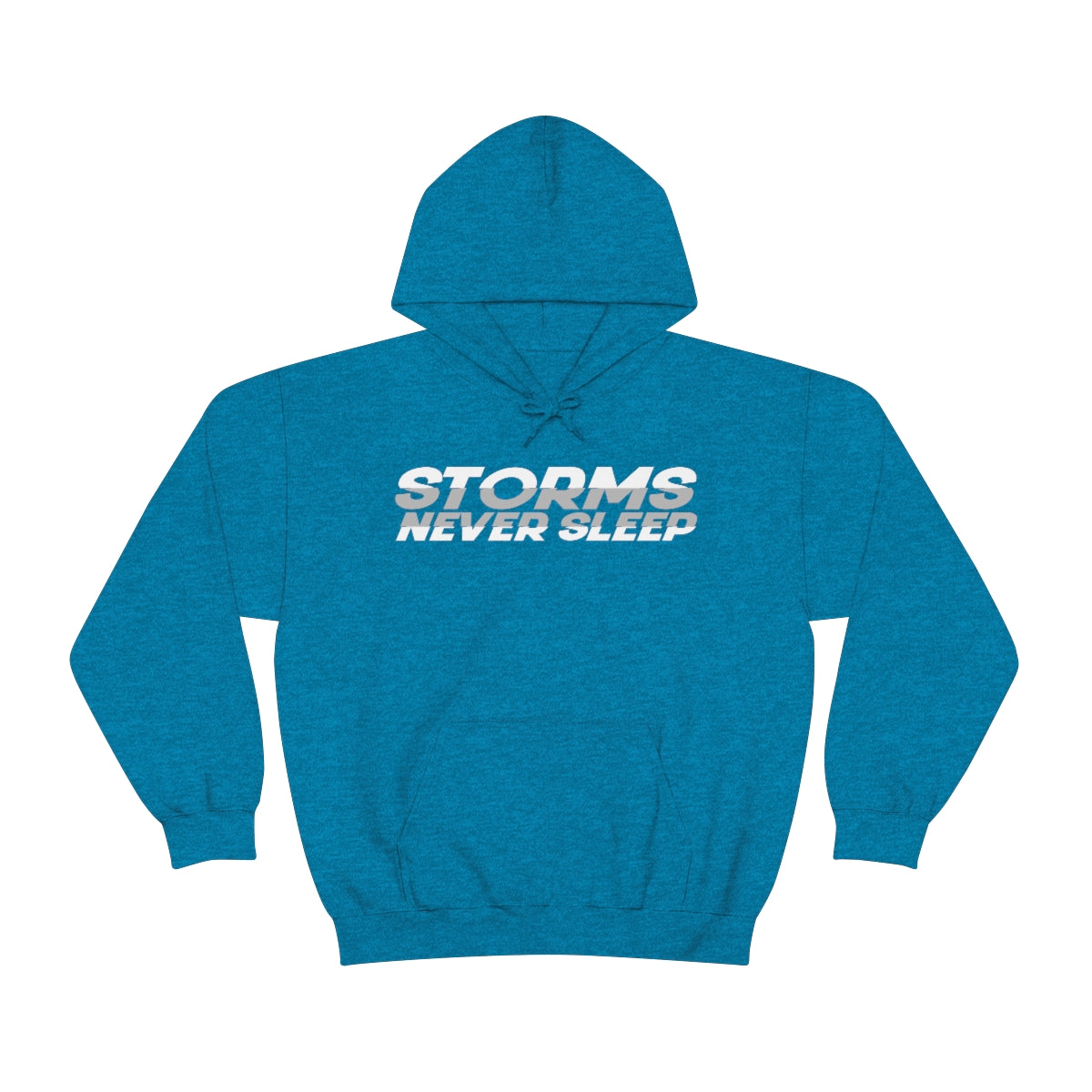 Sudadera con capucha Storms Never Sleep 