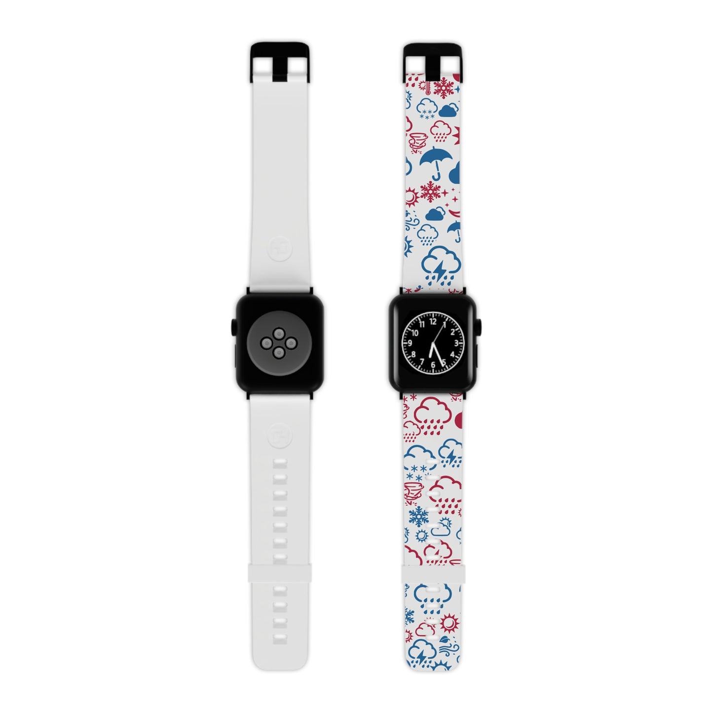 Wx Icon (Red/Blue) Watch Band for Apple Watch