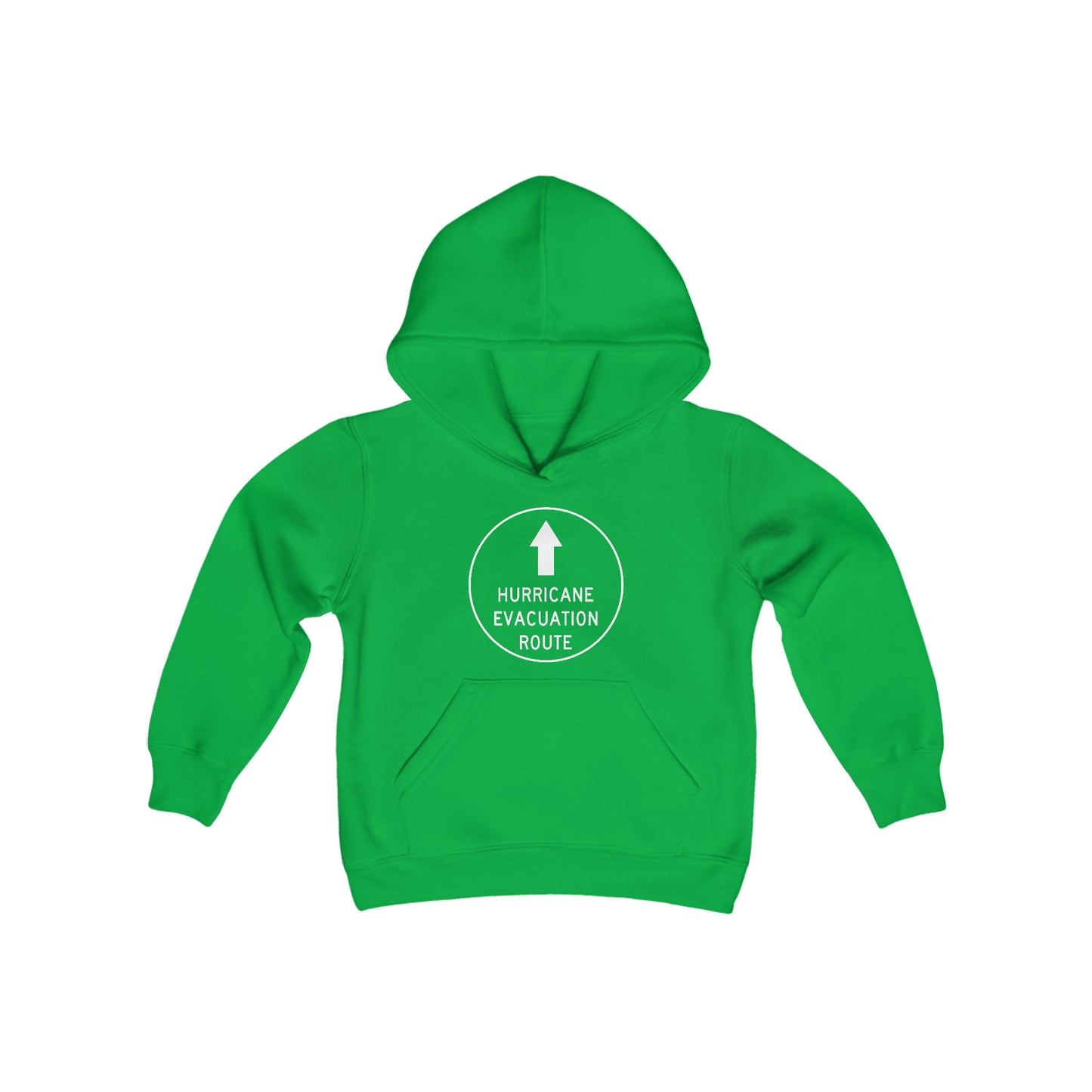 Hurricane Evacuation Route Children's Hoodie