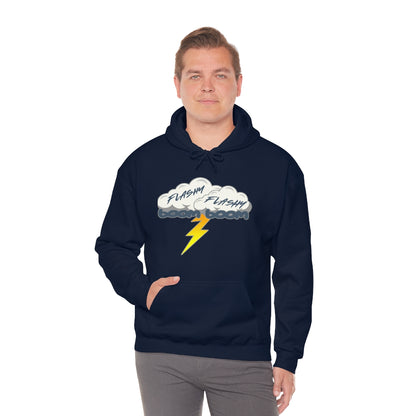 Sudadera con capucha Flashy Flashy Boom Boom 