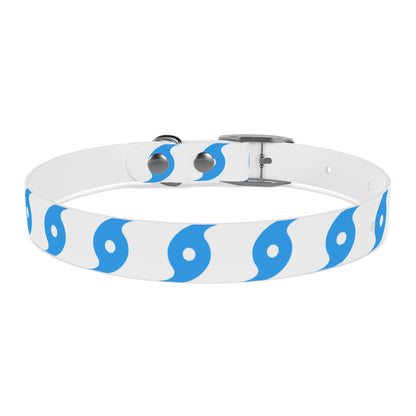 Hurricane Icon (Blue) Dog Collar