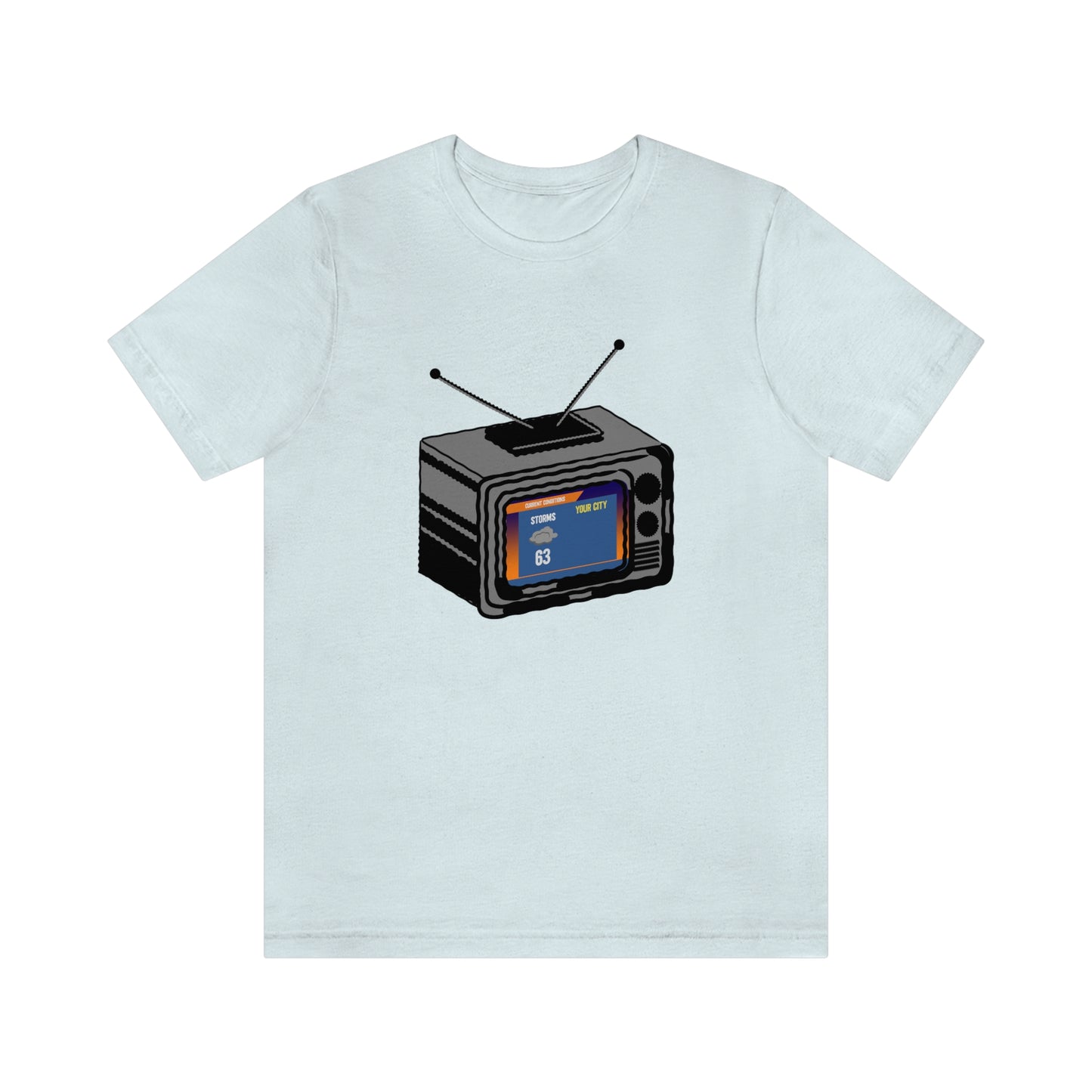 Retro TV Forecast Tee