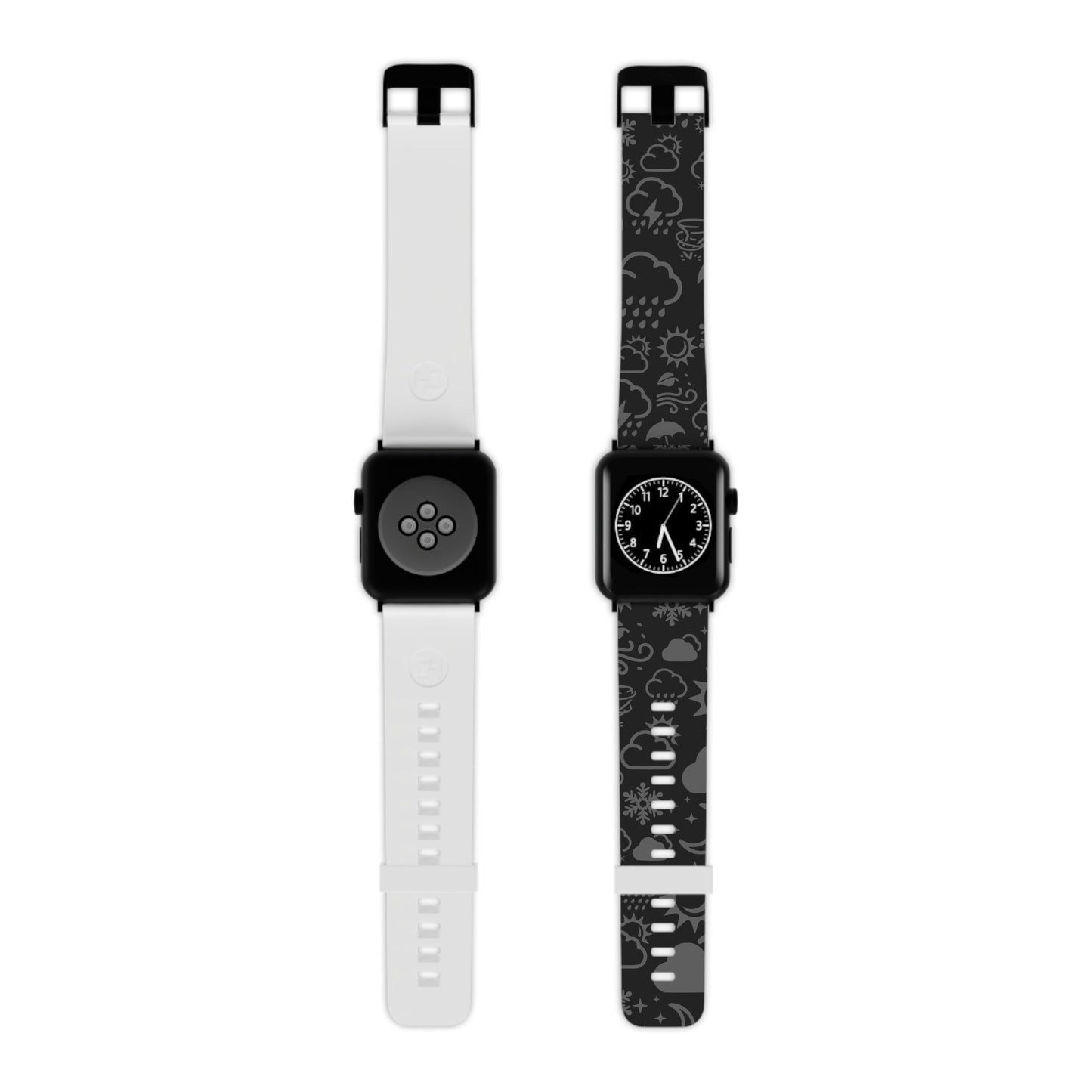 Wx Icon (Black/Grey) Watch Band for Apple Watch