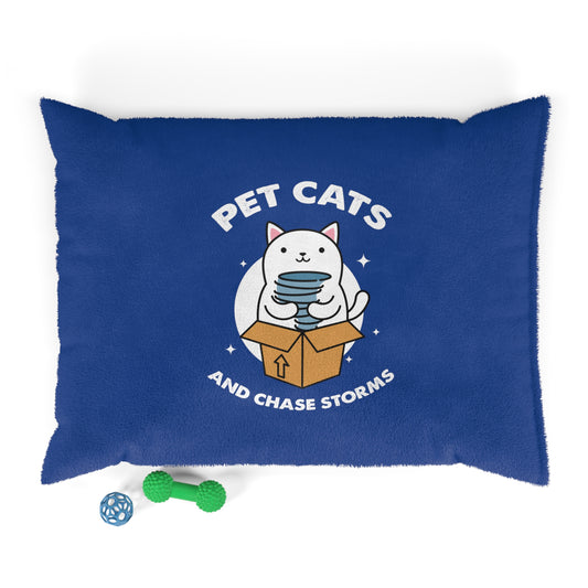 Pet Cats and Chase Storms Pet Bed