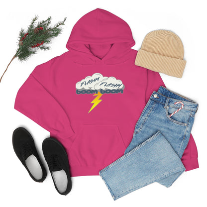 Sudadera con capucha Flashy Flashy Boom Boom 