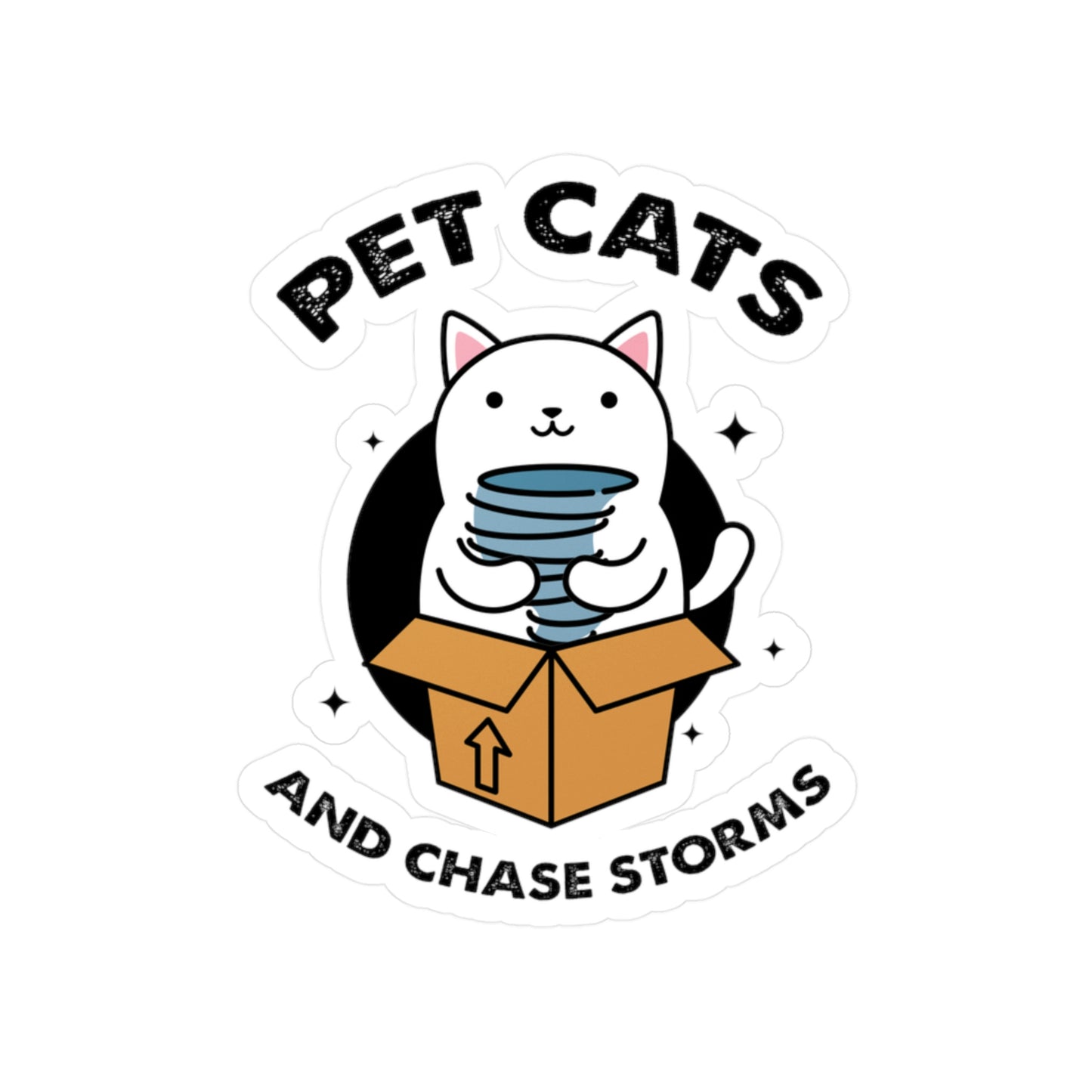 Pet Cats and Chase Storms Vinyl Decal