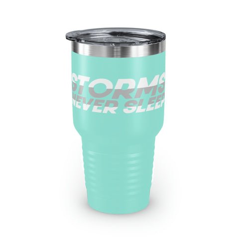Storms Never Sleep Tumbler, 30oz