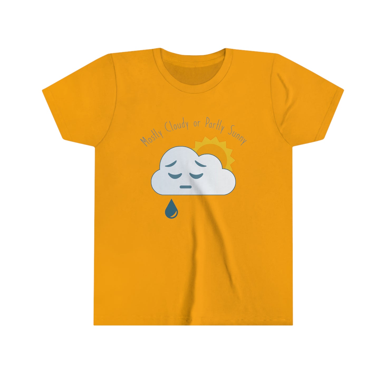 Mostly Cloudy Kids Tee