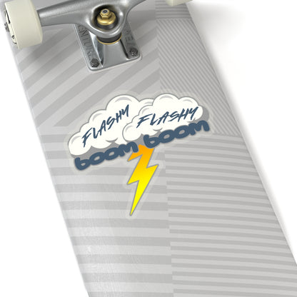 Flashy Flashy Boom Boom Sticker