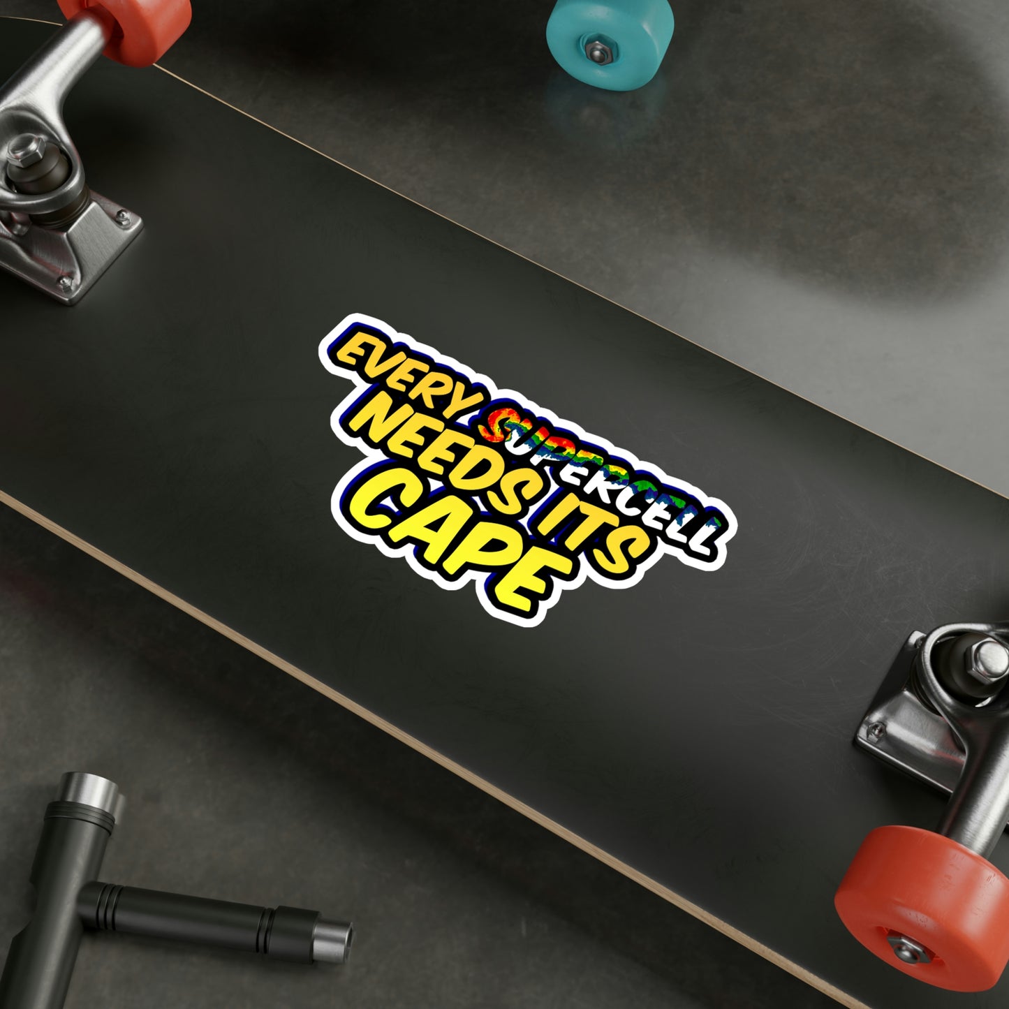 Every Supercell Needs Its CAPE Vinyl Decal