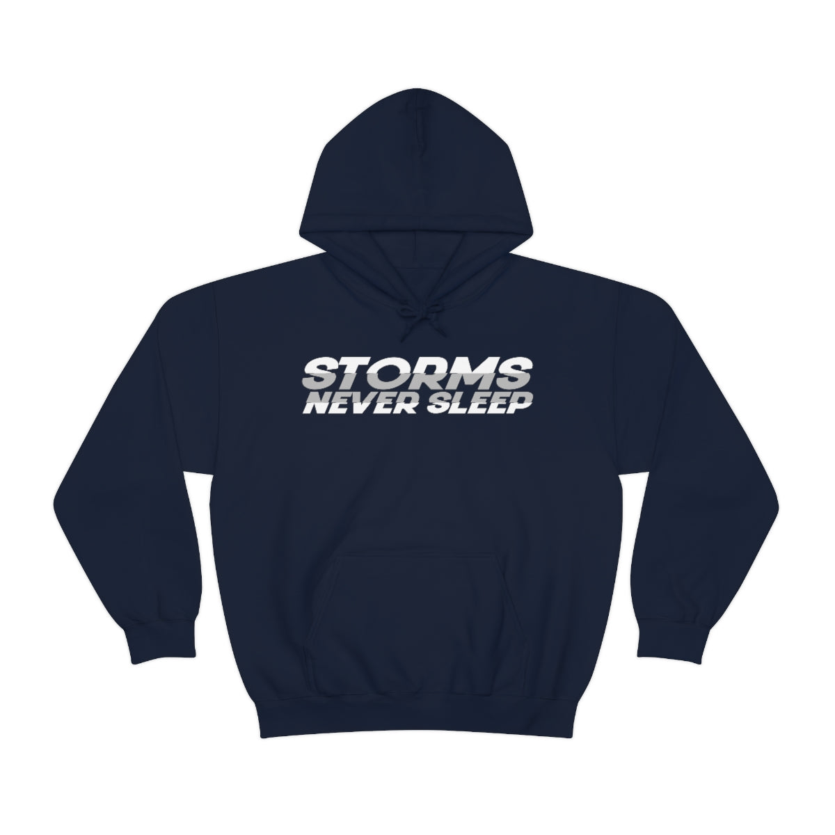 Sudadera con capucha Storms Never Sleep 