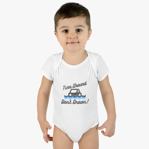 Turn Around, Don't Drown Infant Bodysuit