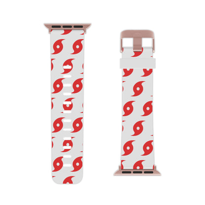 Hurricane Icon (Red) Watch Band for Apple Watch