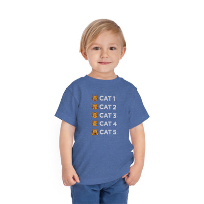 Cat-egories Toddler Tee