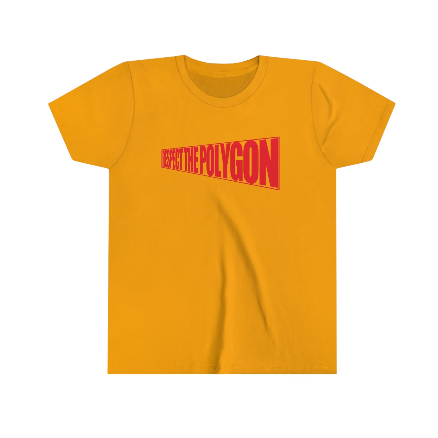 Respect The Polygon Kids Tee