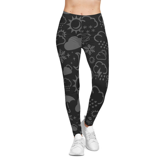 Leggings informales Wx Icon (negro/gris) 