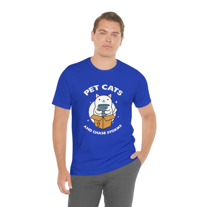 Pet Cats and Chase Storms Tee