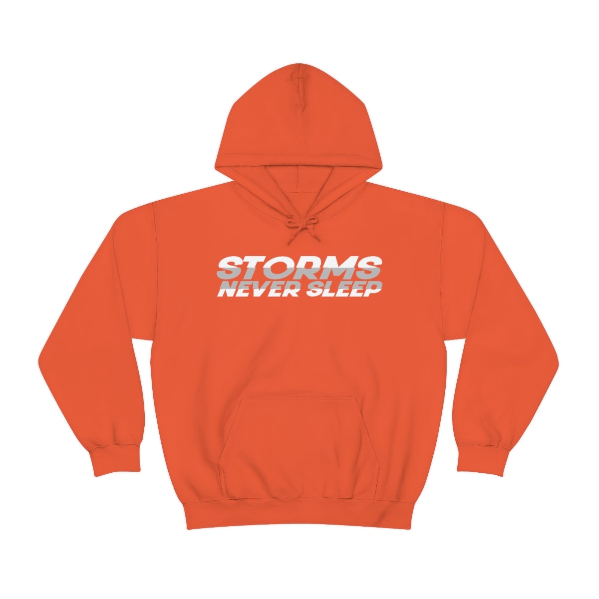 Sudadera con capucha Storms Never Sleep 