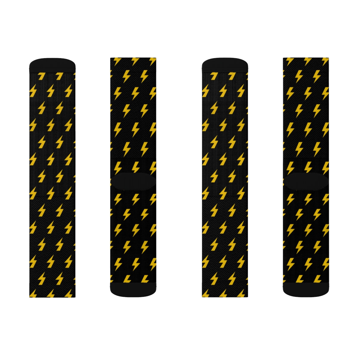 Lightning (Black/Yellow) Socks 