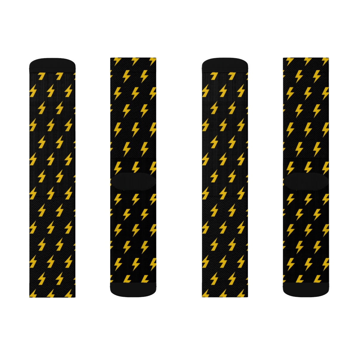 Rayo (negro/amarillo) Calcetines 