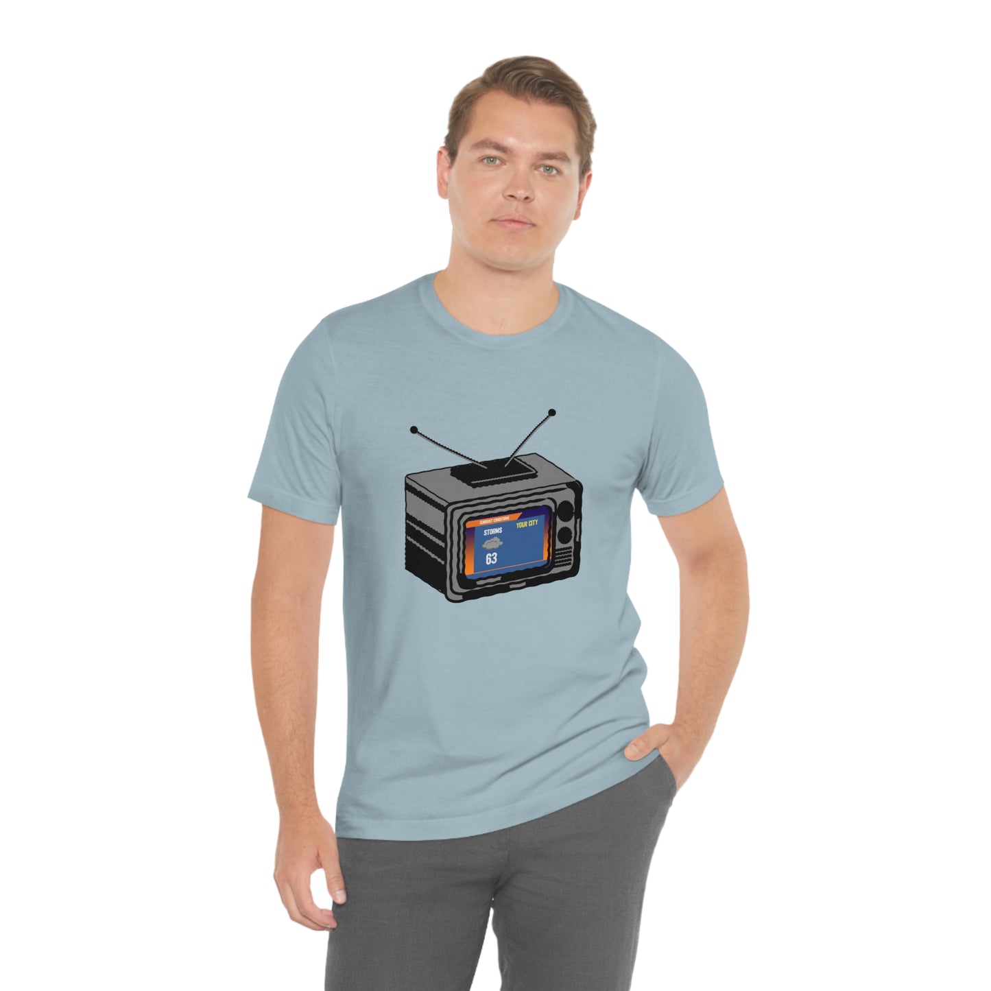 Retro TV Forecast Tee