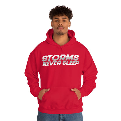 Sudadera con capucha Storms Never Sleep 