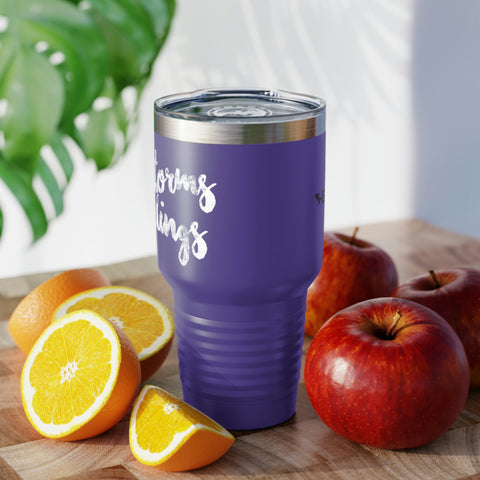 Catch Storms, Not Feeelings Tumbler, 30oz