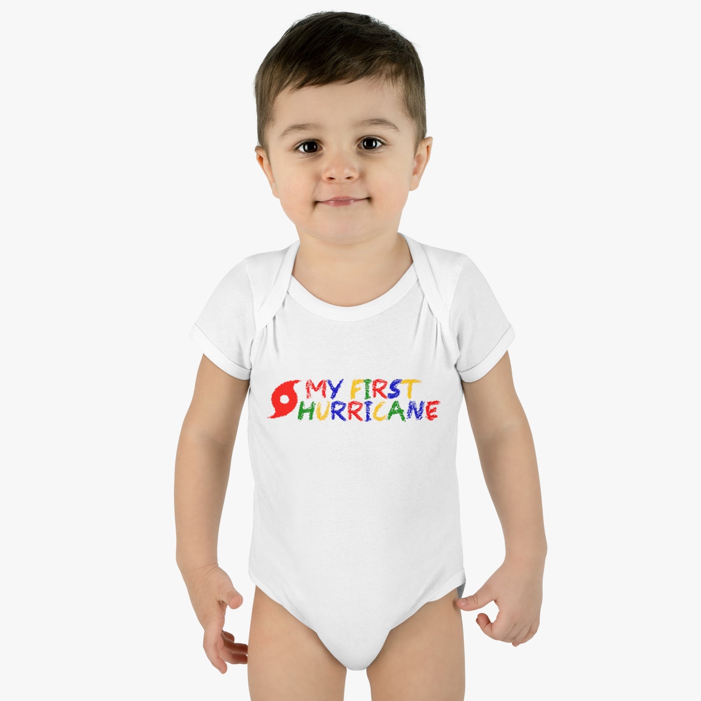 My First Hurricane Infant Bodysuit