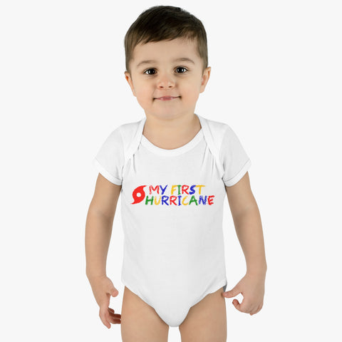 My First Hurricane Infant Bodysuit