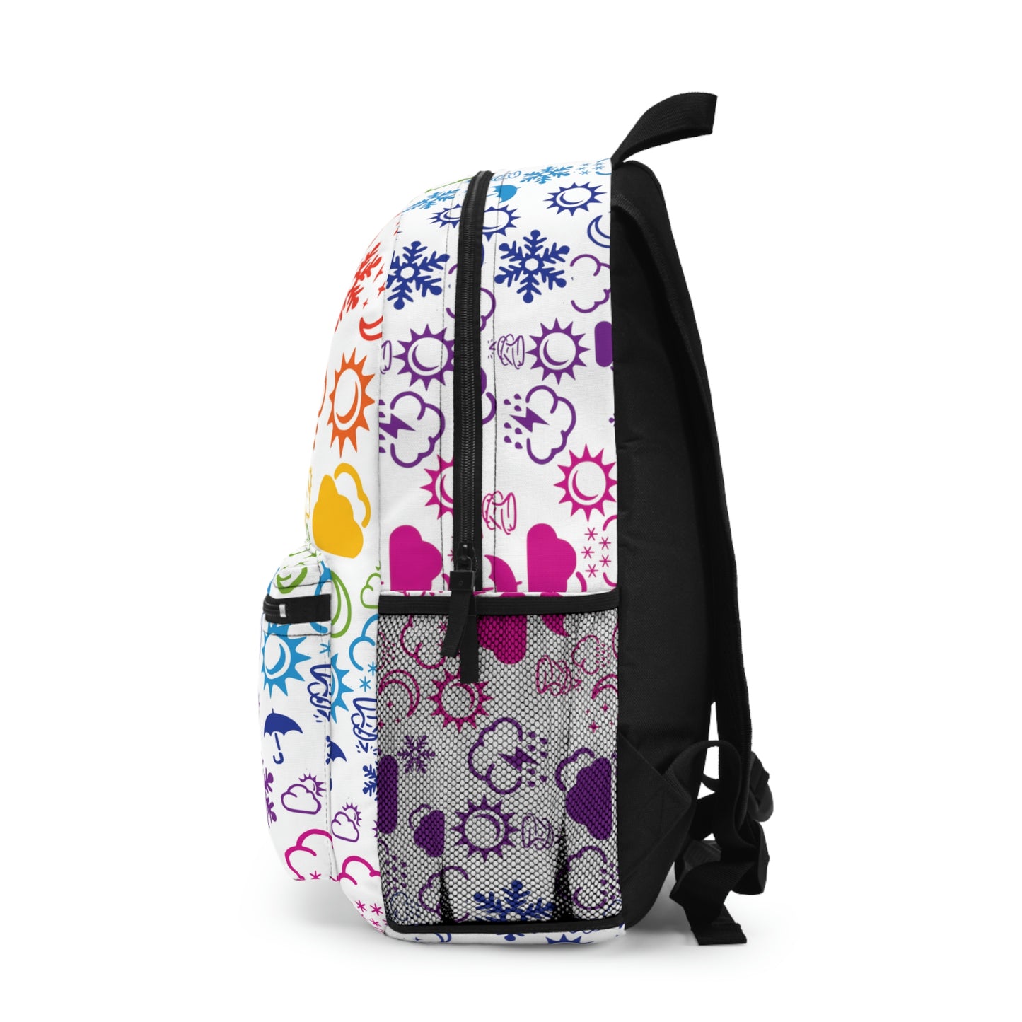 Wx Icon (White/Rainbow) Backpack