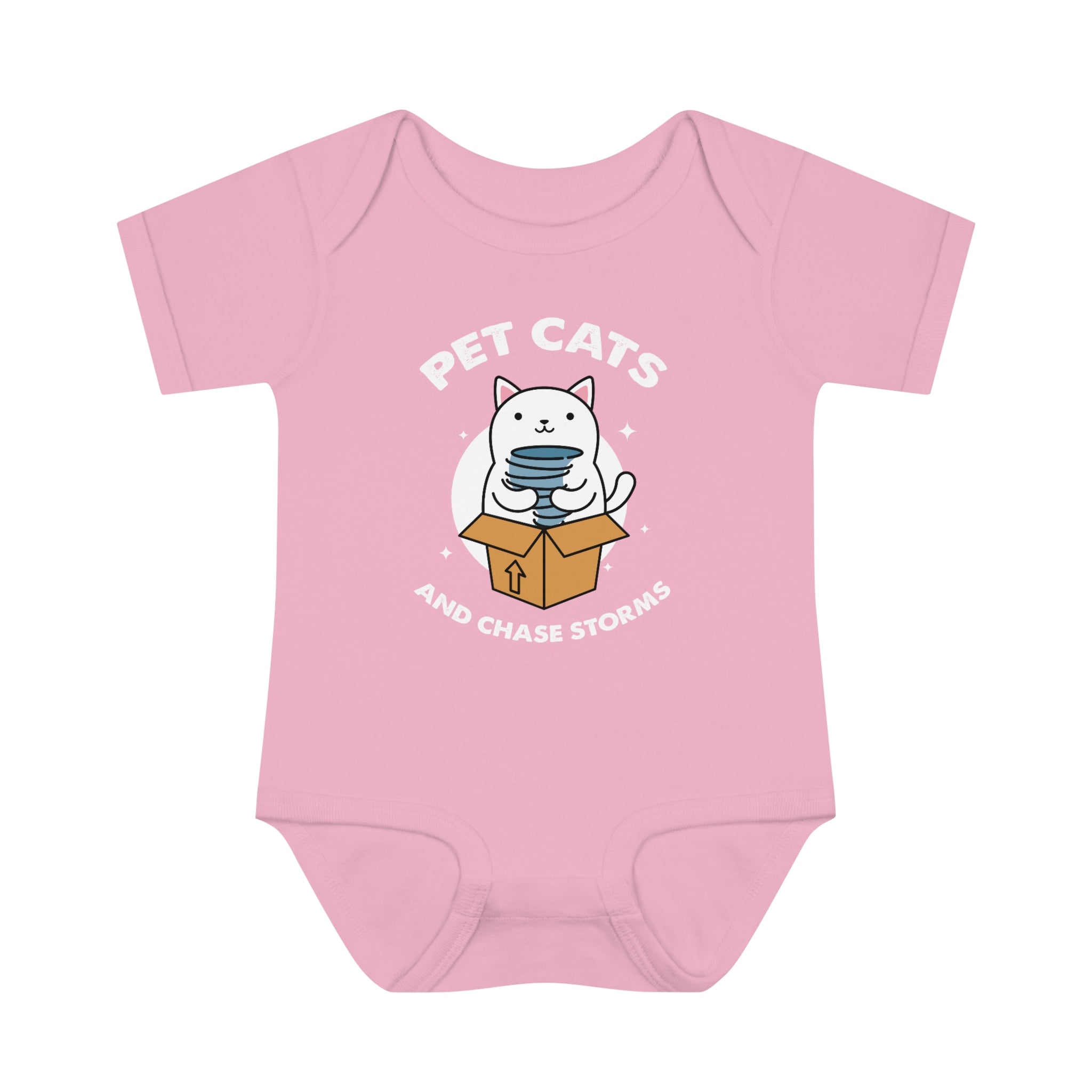 Pet Cats and Chase Storms Infant Bodysuit 